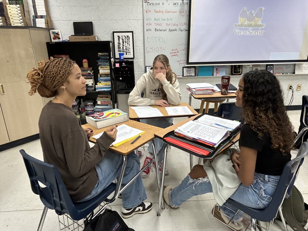 Ms. Eaton’s students transformed their study of poetry into live performance as they analyzed works by Pablo Neruda, Gwendolyn Brooks, Theodore Roethke, and Lucille Clifton, then created short dramatic skits to capture each poem’s tone, mood, and meaning. Through close reading, collaboration, and creativity, students discovered how powerful interpretation extends beyond the page—showcasing the perfect blend of literary analysis, critical thinking, and expressive performance.