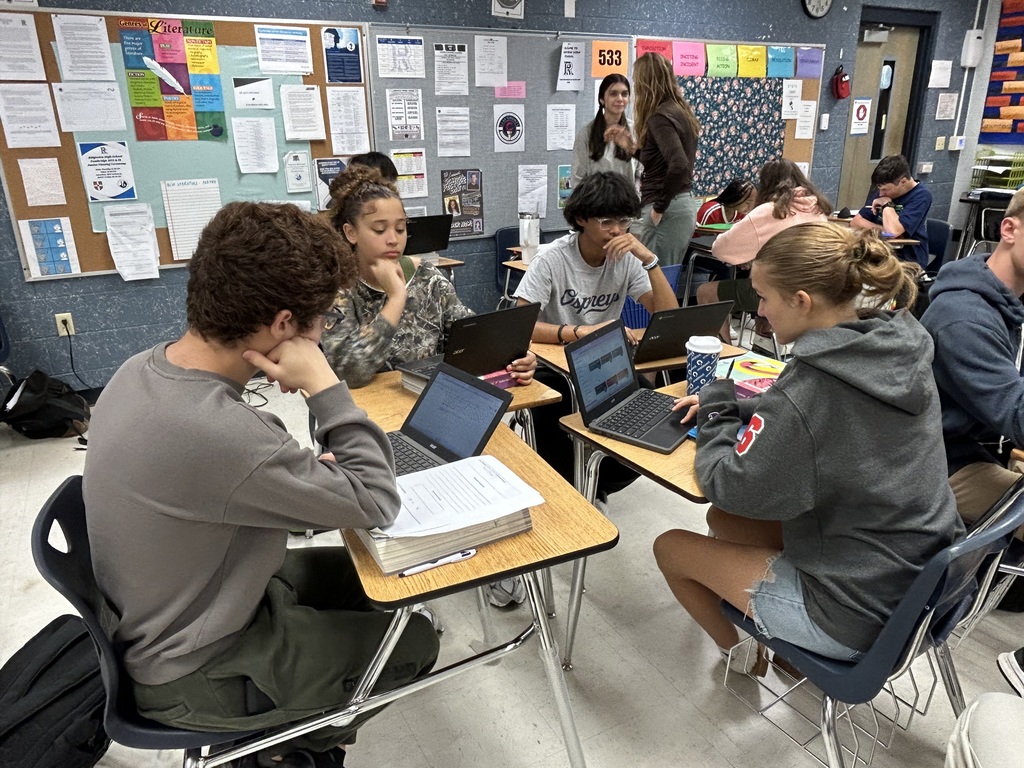 Ms. Eaton’s students transformed their study of poetry into live performance as they analyzed works by Pablo Neruda, Gwendolyn Brooks, Theodore Roethke, and Lucille Clifton, then created short dramatic skits to capture each poem’s tone, mood, and meaning. Through close reading, collaboration, and creativity, students discovered how powerful interpretation extends beyond the page—showcasing the perfect blend of literary analysis, critical thinking, and expressive performance.