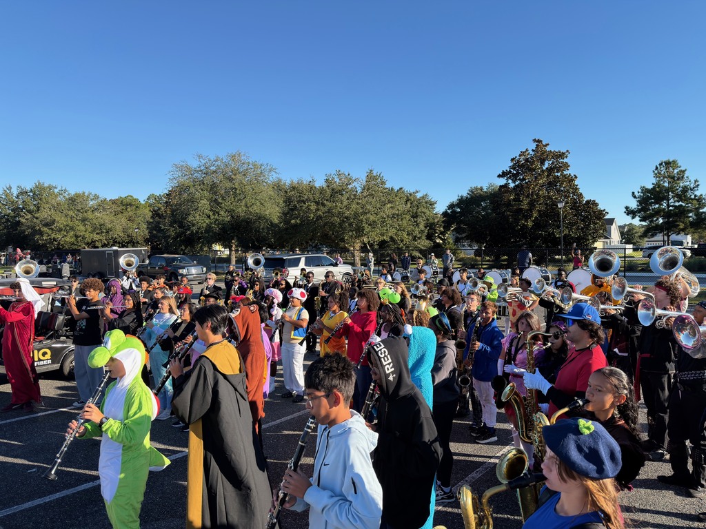 Band Halloween Parade Performance