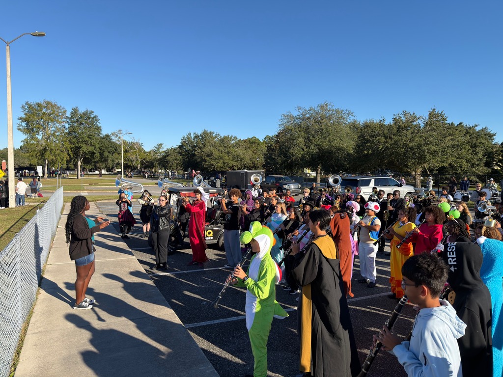 Band Halloween Parade Performance