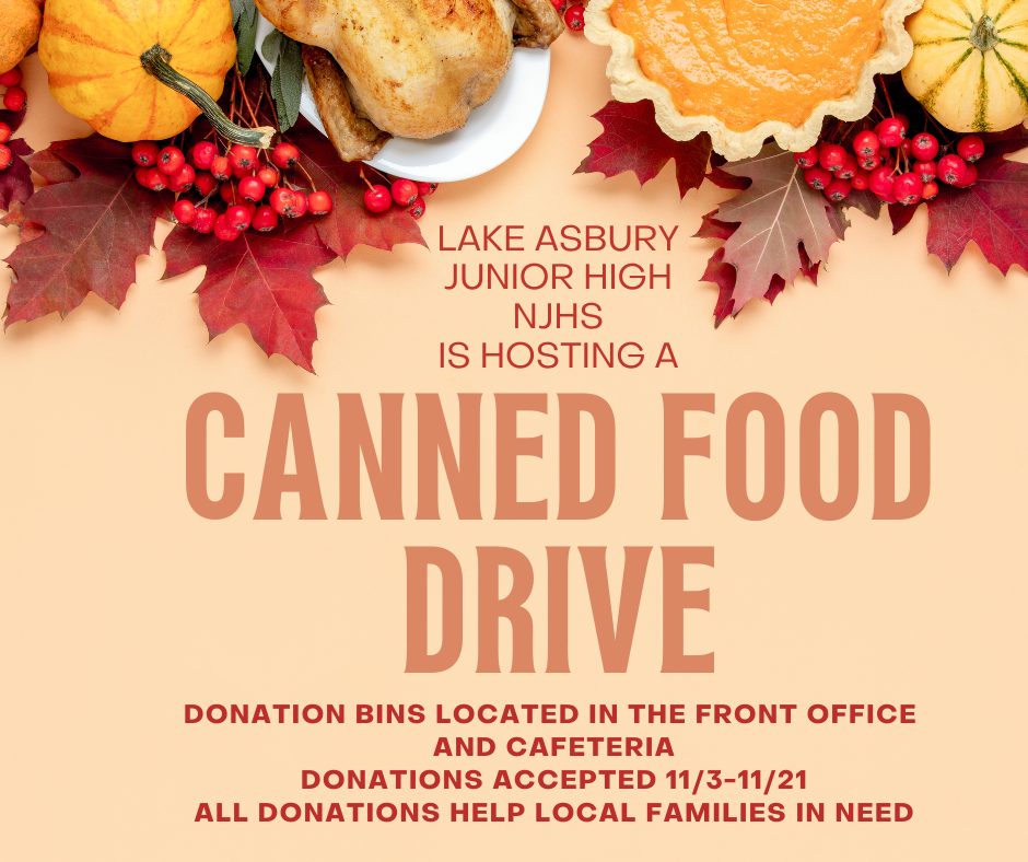NJHS food drive