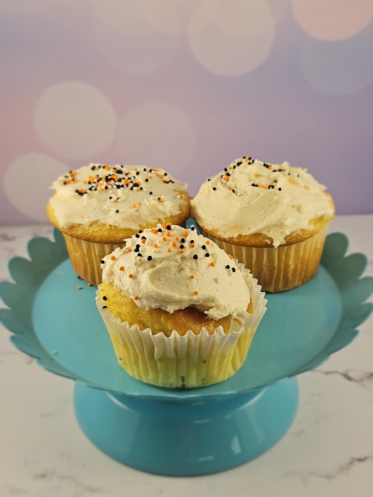 Students in Ms. Stevens’s Culinary 1 class participated in their first kitchen lab, where they baked cupcakes and made buttercream frosting from scratch. The lab served as an engaging introduction to the culinary workspace, allowing students to practice essential skills—time management, communication, teamwork, and recipe execution — while becoming comfortable in their new kitchen environment.