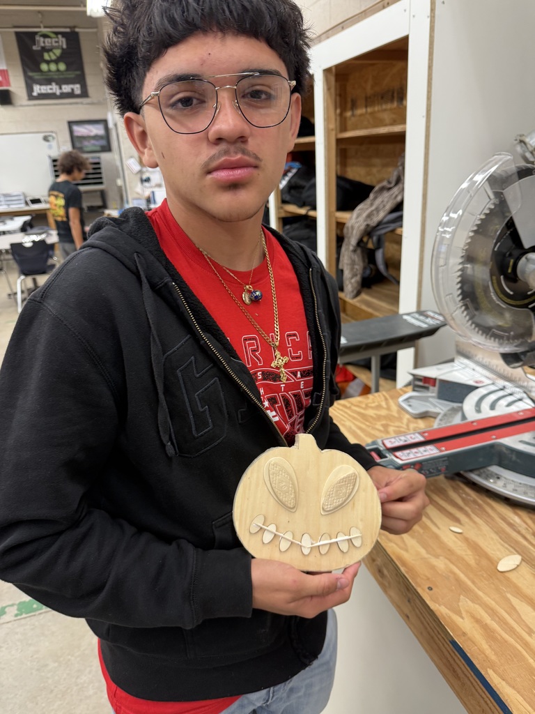 Mr. Bruchak’s Carpentry students have been hard at work in the shop, putting their skills to practice through creative, collaborative projects! From designing and cutting seasonal wooden crafts to constructing large-scale builds like benches, our Panthers are learning precision, teamwork, and craftsmanship every step of the way. These projects not only showcase their technical skills but also highlight the pride they take in their work.