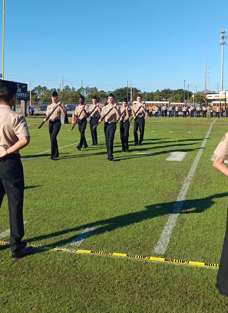 Our NJROTC Drill Team competed in their first meet of the season yesterday at Nease High School! 🫡 The team showcased outstanding discipline, teamwork, and pride while representing Ridgeview with excellence. Here are a few of our favorite moments captured from the day — our cadets continue to make us #PantherProud with their dedication and drive! 💙🤍 A huge thank you to Ms. Sopalski for sharing these incredible images that perfectly capture the spirit of the day! 📸