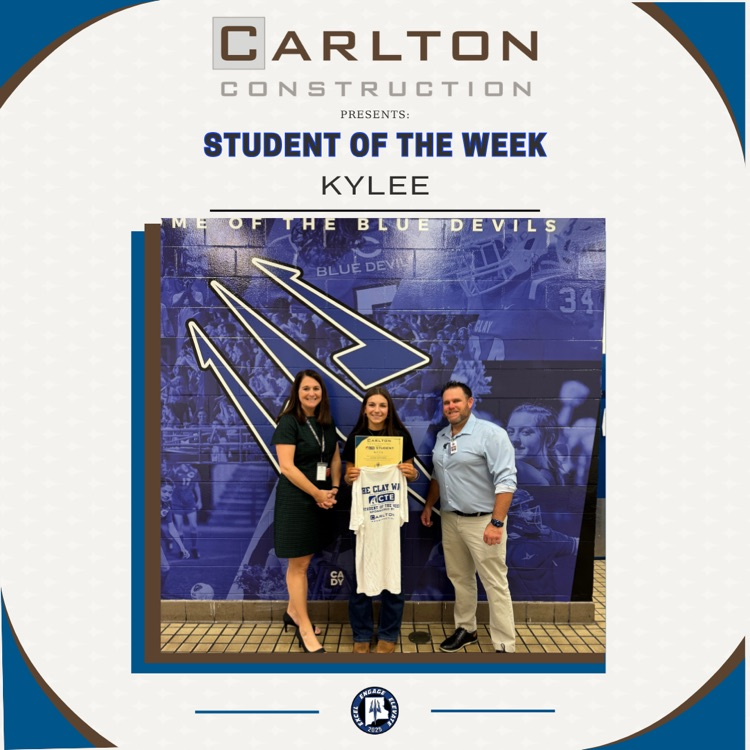 CTE student of the week