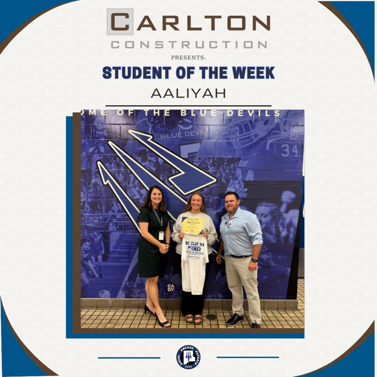 CTE student of the week