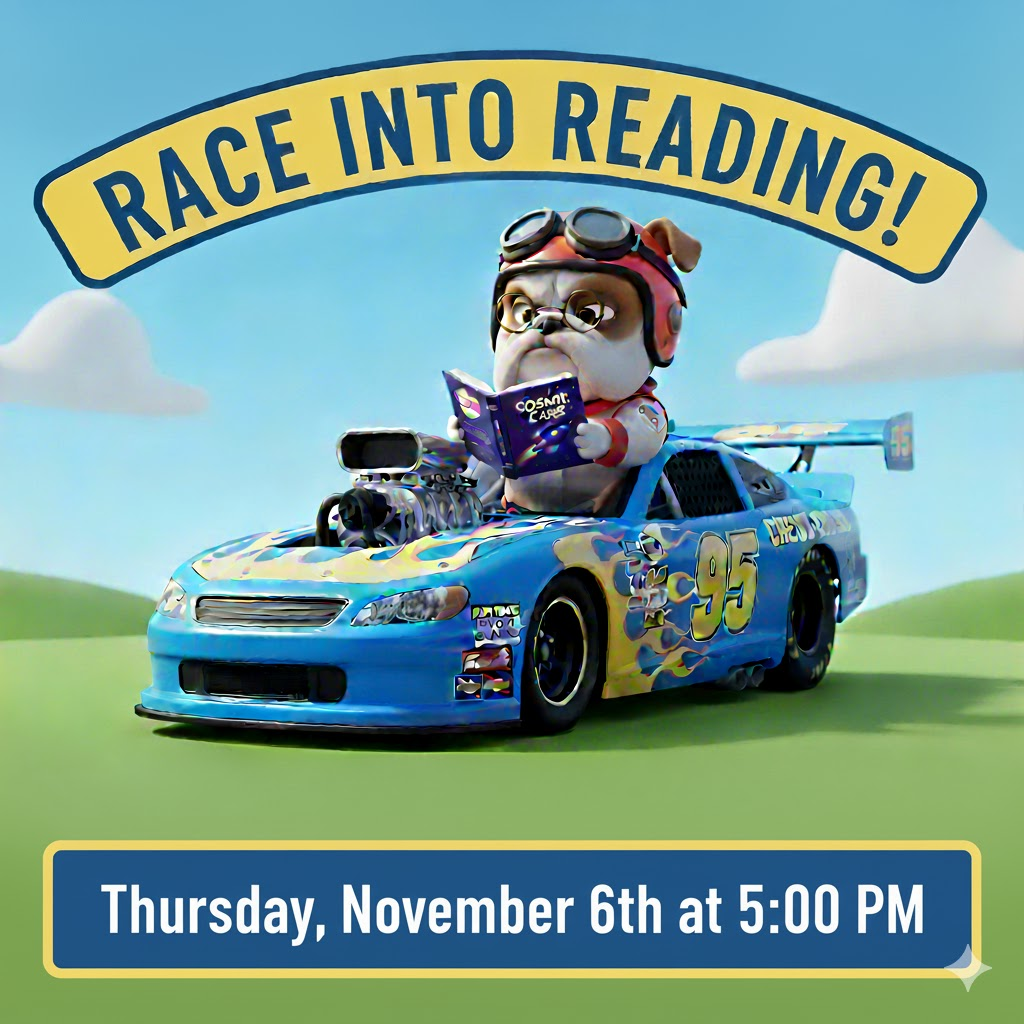 Race Into Reading - November 6 at 5:00pm