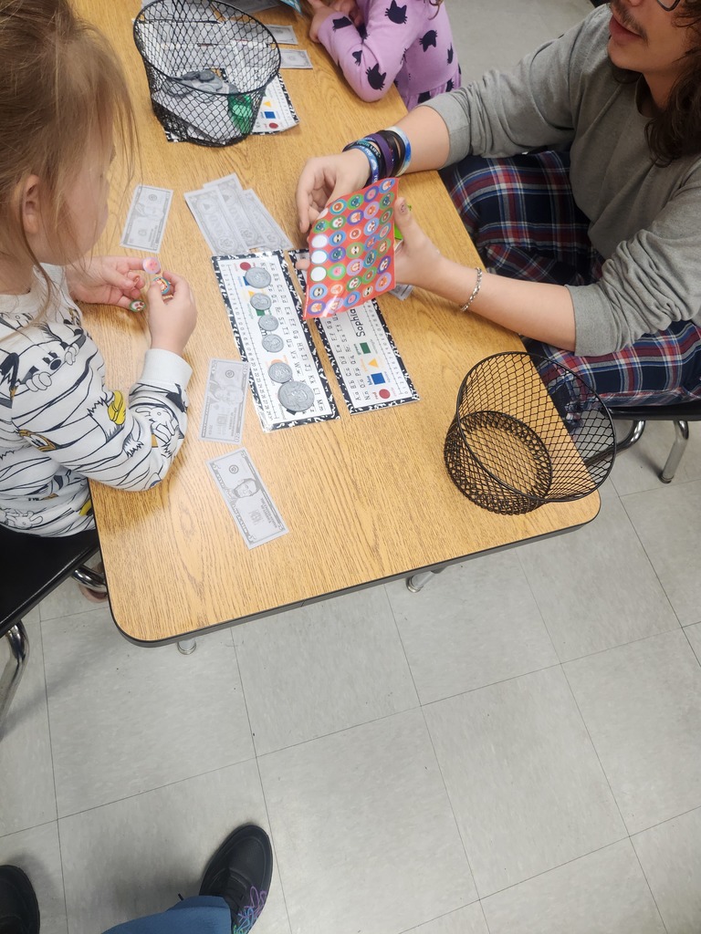 FBLA working with Little Squires