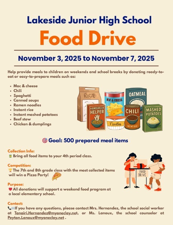 Food Drive Flyer