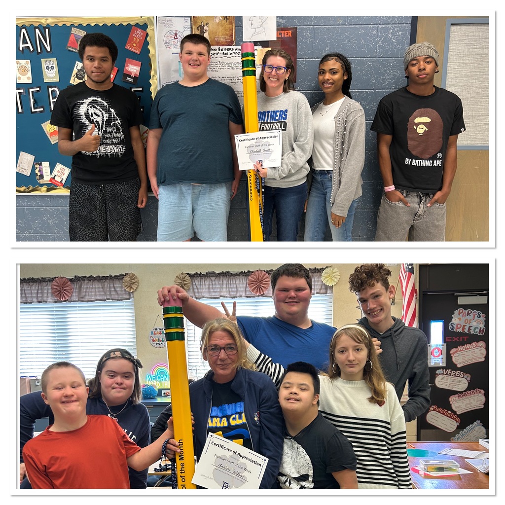 Congratulations to this week's RISE Staff of the Week!  These  ladies exemplify what it means to be a Ridgeview Panther. 