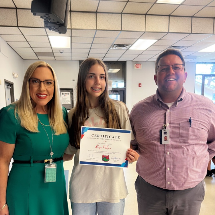 Pre-AICE Student of Month