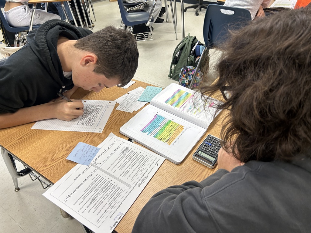 Students in Ms. Thomas’s AICE General Paper class explored the question, “Is Artificial Intelligence a tool or a terror?” through a dynamic discursive writing lesson designed to strengthen their ability to craft balanced, well-reasoned arguments. Working in pairs, they analyzed evidence for both perspectives, debated the ethical and practical implications of AI, and refined their writing under timed conditions to mirror the rigor of AICE assessments. Through this, they developed analytical depth, justified their reasoning with credible evidence, and communicated their ideas with clarity and precision. 