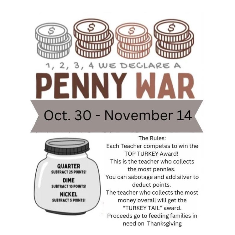 Penny Wars Flyer