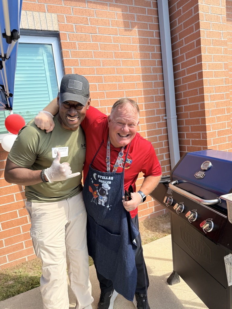 Principal H on the grill for this heartfelt event.