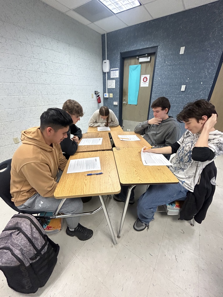 Ms. Meadors’s juniors strengthened their critical reading and argument analysis skills by identifying claims, examining rhetorical appeals, and supporting their interpretations with textual evidence. They practiced distinguishing ethos, pathos, logos, and kairos and analyzing how word choice reveals an author’s purpose. Students then applied these skills as they read Civil Disobedience, using context clues, background information, and guided questioning to deepen their understanding of Thoreau’s complex ideas.