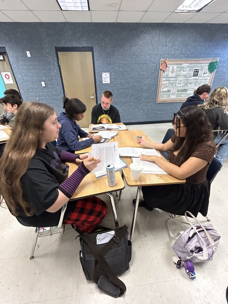 Ms. Meadors’s juniors strengthened their critical reading and argument analysis skills by identifying claims, examining rhetorical appeals, and supporting their interpretations with textual evidence. They practiced distinguishing ethos, pathos, logos, and kairos and analyzing how word choice reveals an author’s purpose. Students then applied these skills as they read Civil Disobedience, using context clues, background information, and guided questioning to deepen their understanding of Thoreau’s complex ideas.