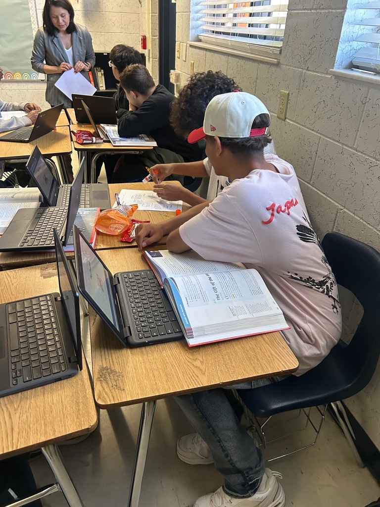 Ms. Kerr’s ELD English students strengthened their understanding of how an author’s story structure and writing choices develop meaning as they revisited The Gift of the Magi and practiced identifying key plot elements to uncover theme. Students analyzed exposition, rising action, climax, and resolution using both a digital Pear Deck activity and a hands-on sorting task, then applied their learning to explain how important events contribute to a story’s big idea. With guidance from Ms. Kerr and ELL assistant Ms. Tinoco, students practiced oral language skills, built academic vocabulary, and deepened their comprehension by comparing responses and discussing their thinking—great work that builds confidence and strengthens essential reading skills.