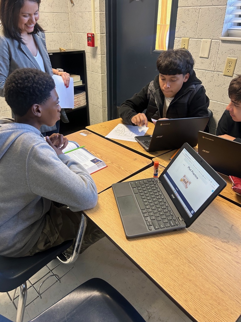 Ms. Kerr’s ELD English students strengthened their understanding of how an author’s story structure and writing choices develop meaning as they revisited The Gift of the Magi and practiced identifying key plot elements to uncover theme. Students analyzed exposition, rising action, climax, and resolution using both a digital Pear Deck activity and a hands-on sorting task, then applied their learning to explain how important events contribute to a story’s big idea. With guidance from Ms. Kerr and ELL assistant Ms. Tinoco, students practiced oral language skills, built academic vocabulary, and deepened their comprehension by comparing responses and discussing their thinking—great work that builds confidence and strengthens essential reading skills.