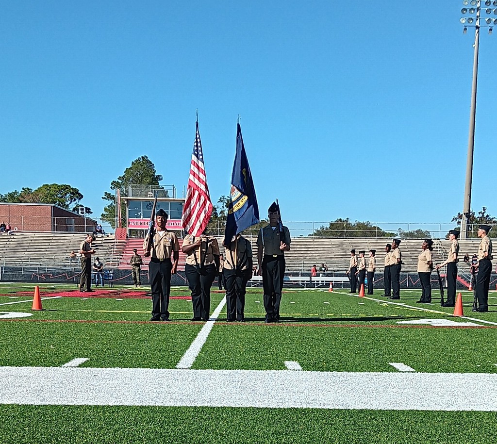 Our Ridgeview NJROTC cadets represented Panther Pride with excellence at Saturday’s Drill Meet hosted by Terry Parker High School! From precision marching to teamwork and discipline, our cadets demonstrated outstanding effort and professionalism throughout each event. Their dedication and pride in representing Ridgeview were truly on display! We’re so proud of their commitment, leadership, and the countless hours they’ve put into preparation. Bravo Zulu, Panthers!