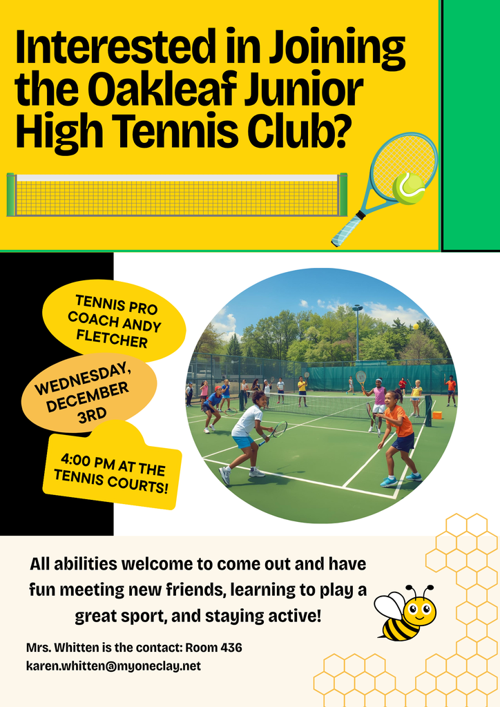 Tennis Club at Oakleaf Junior 