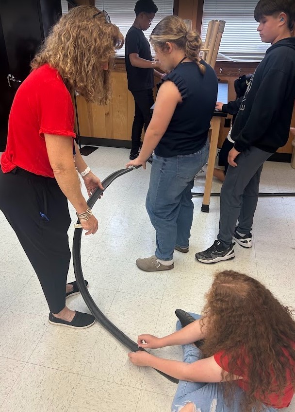 6th grade science students are roller coaster tycoons!  Yes, as we jump into our unit on Force and Motion, students have been challenged to create a rollercoaster.  What great designs we have seen!  