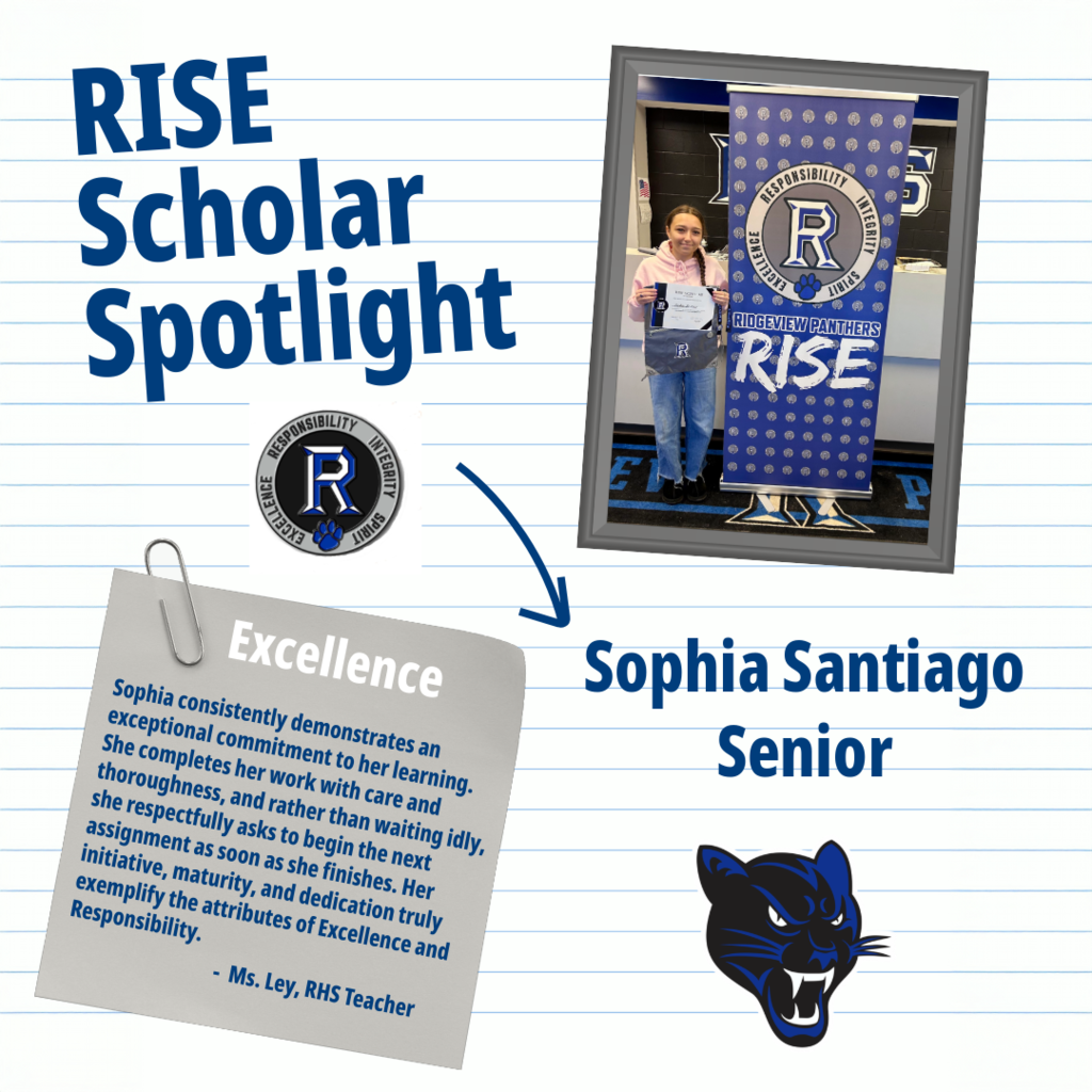 RISE Scholar - Sophia Santiago