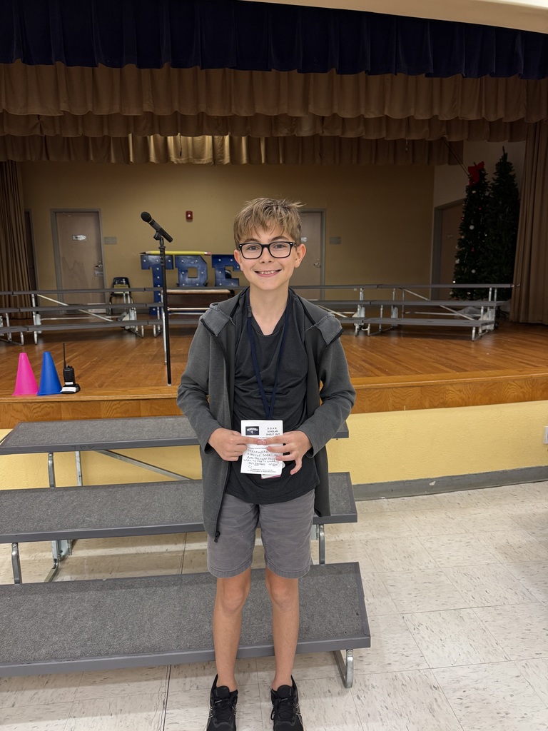 Sixth-grade SOAR award