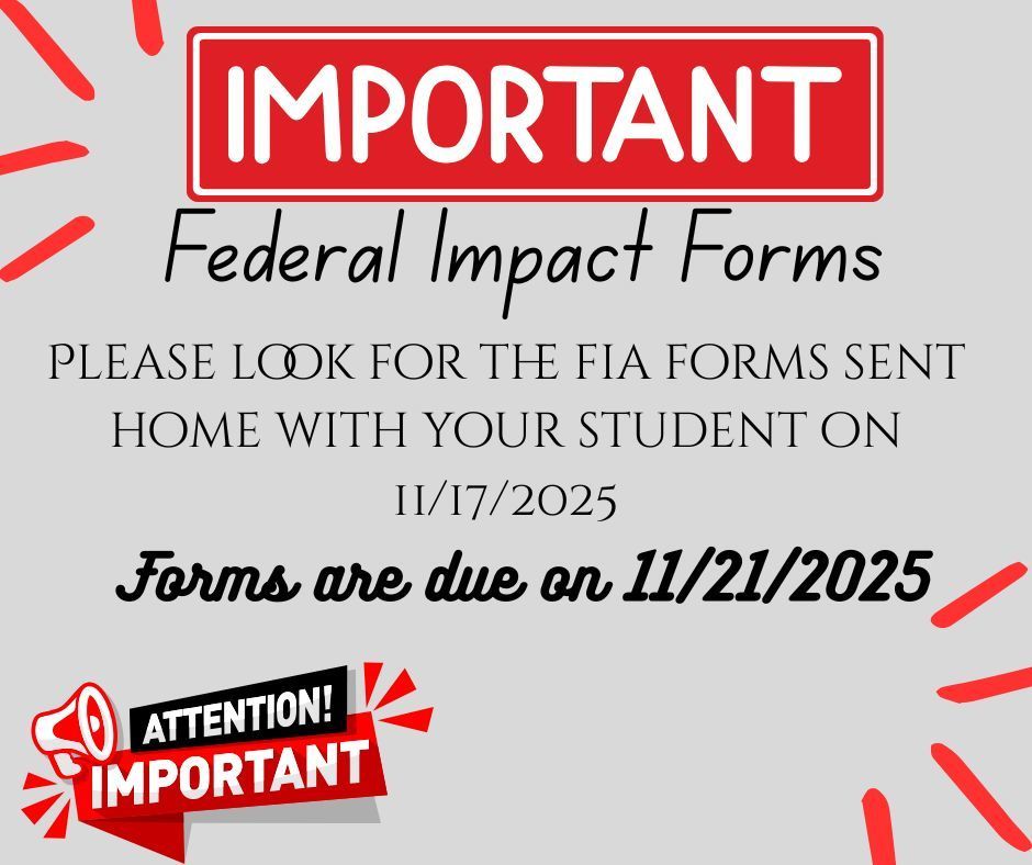 FIA Forms Due 11/21/2025