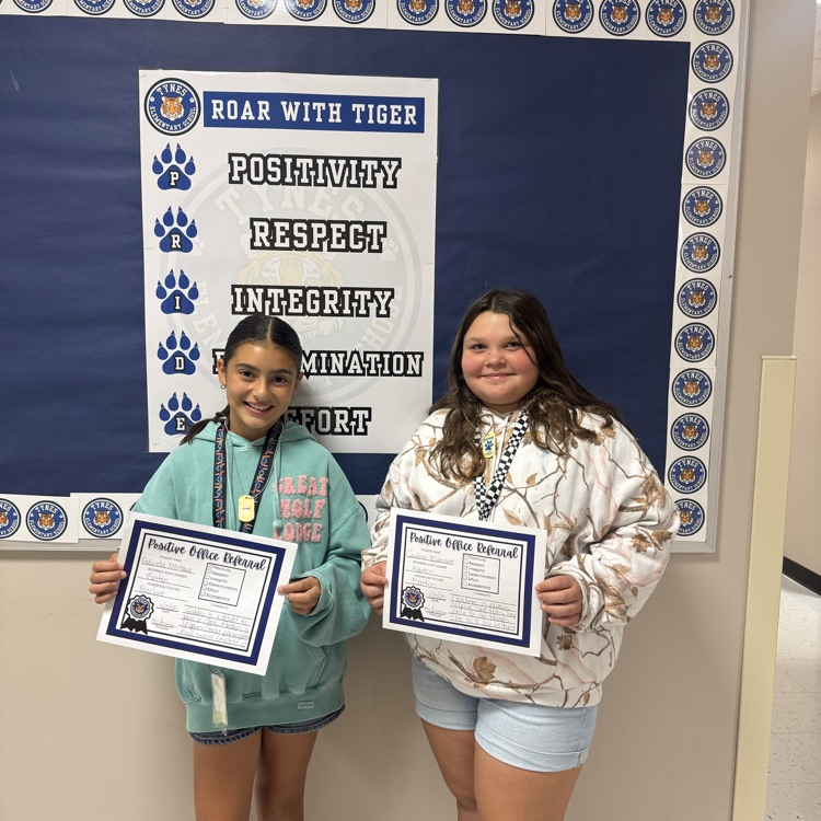 Gabriella and Cambree are leading by example and showing true Tiger Pride! ✨