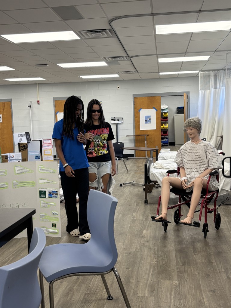 Ms. Colón's Health Science Foundations students recently completed an in-depth unit on effective patient-healthcare professional communication, focusing on giving/receiving clear instructions and recognizing common barriers. To apply these concepts, students engaged in a hands-on lab in which they alternated between the roles of a visually impaired patient (wearing blackout goggles) and a CNA, guiding the "patient" through an obstacle course. This immersive experience highlighted the critical value of clear, concise communication from both perspectives, fostering more profound empathy by allowing students to step into the patient's role for a moment, and concluded with a debriefing session to share their insights.