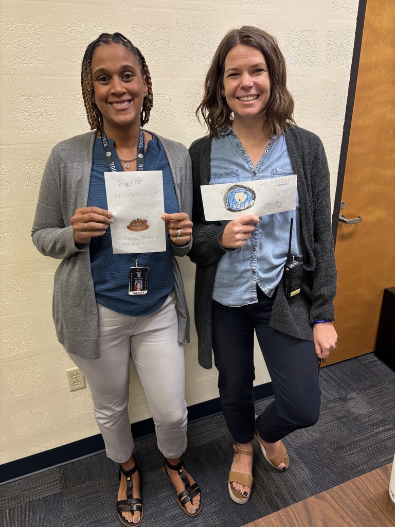 Thank you so much to Ridgeview Elementary for making us the sweetest Thanksgiving cards! 🍁💛 Your kindness and creativity made our day — we appreciate you more than you know!