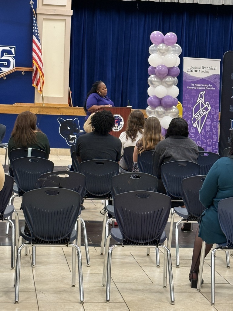 In November, our National Technical Honor Society honored returning members with their 2nd-, 3rd-, and 4th-year pins and proudly inducted 22 new members into the society. We are so proud of these Panthers for their dedication to academic excellence and career & technical education.
