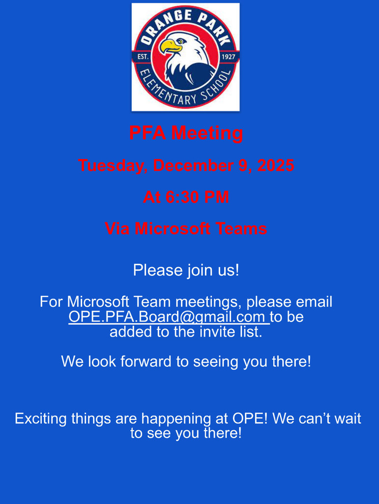 PFA Meeting