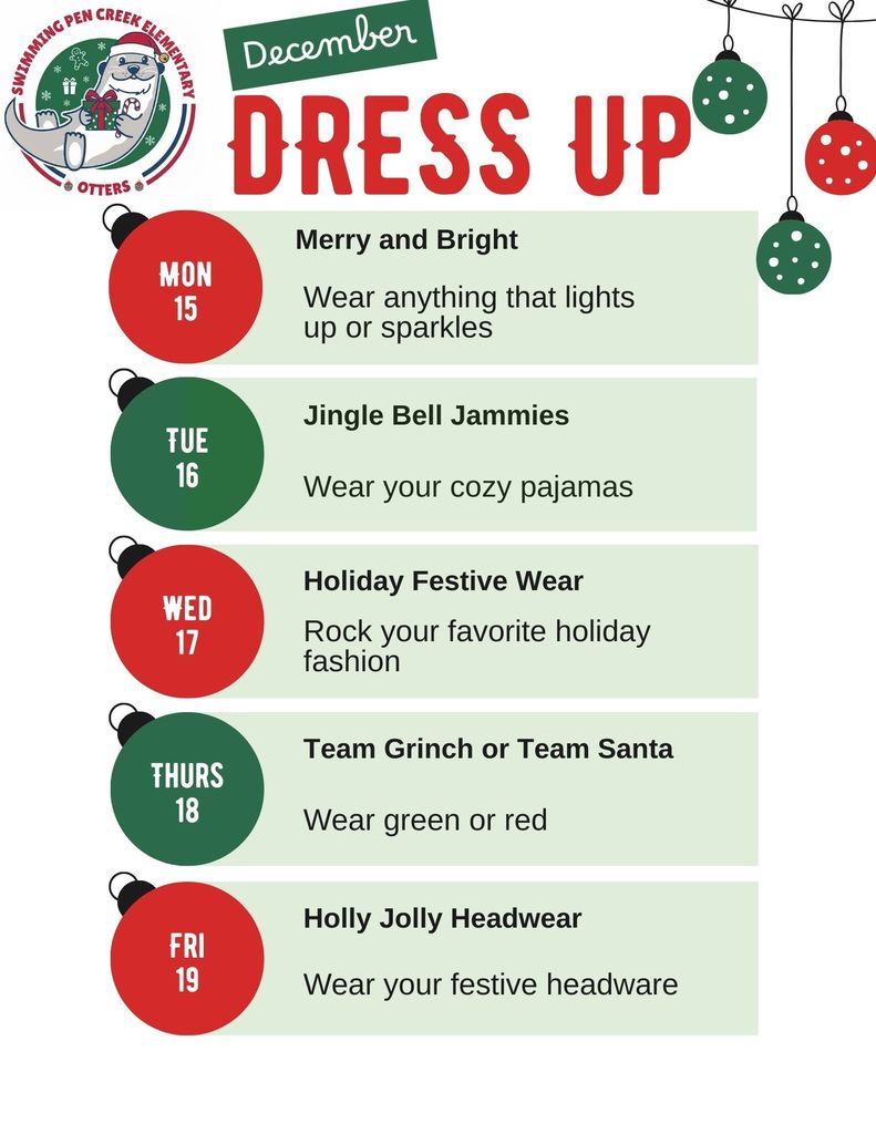 December Dress Up