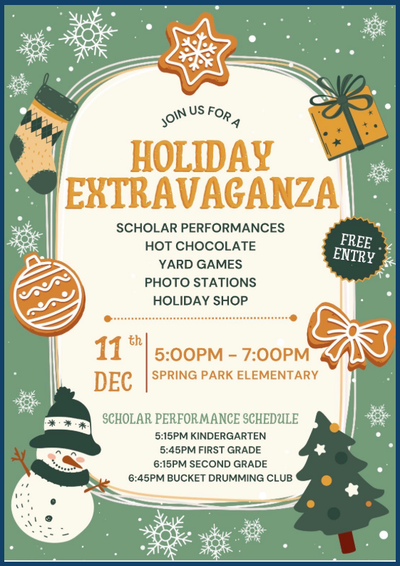 holiday extravaganza