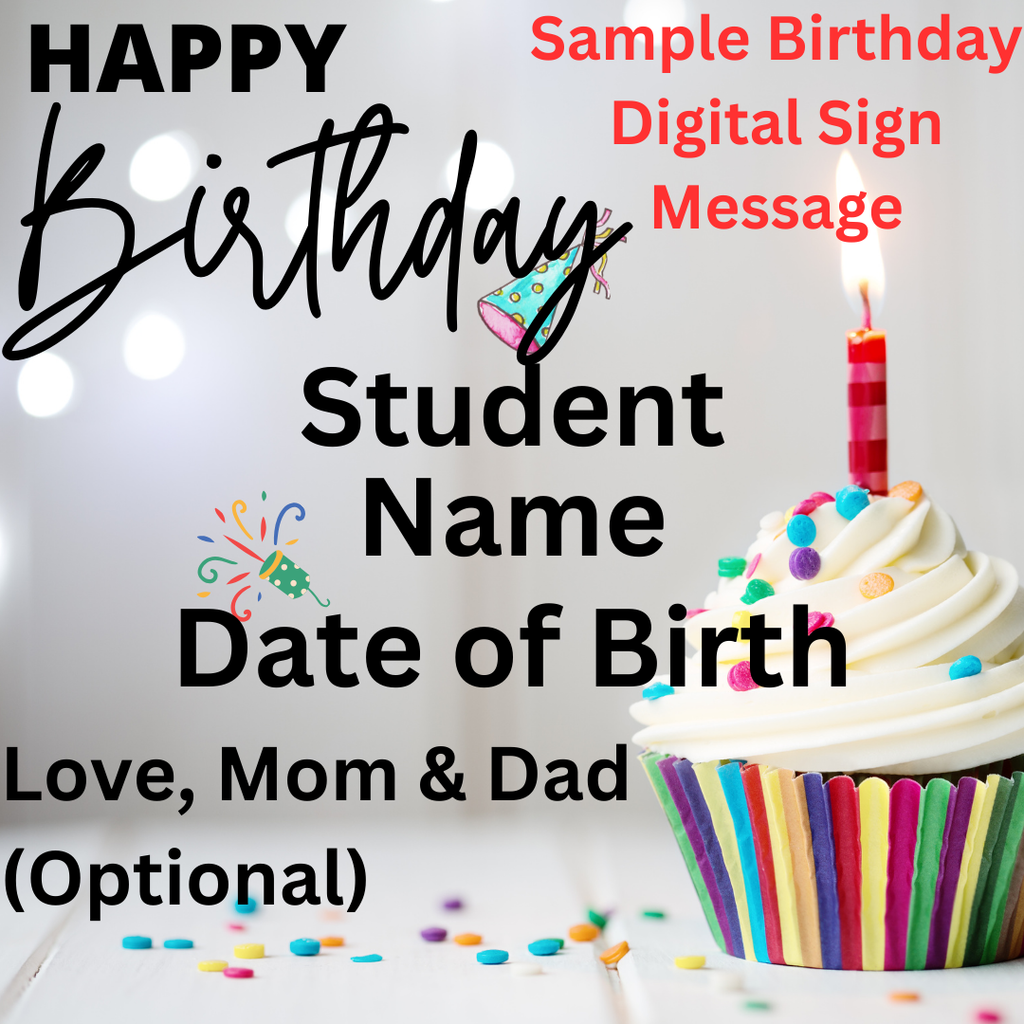 CHS Birthday Message