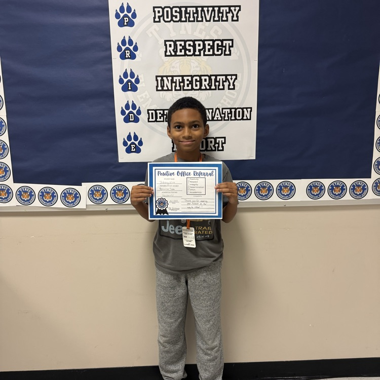 Celebrating Zachary's hard work and awesome character! Keep roaring with Tiger Pride! 🐅