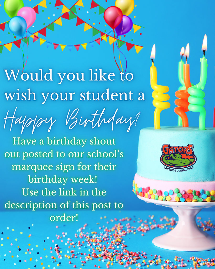 Birthday Shout Out Flyer