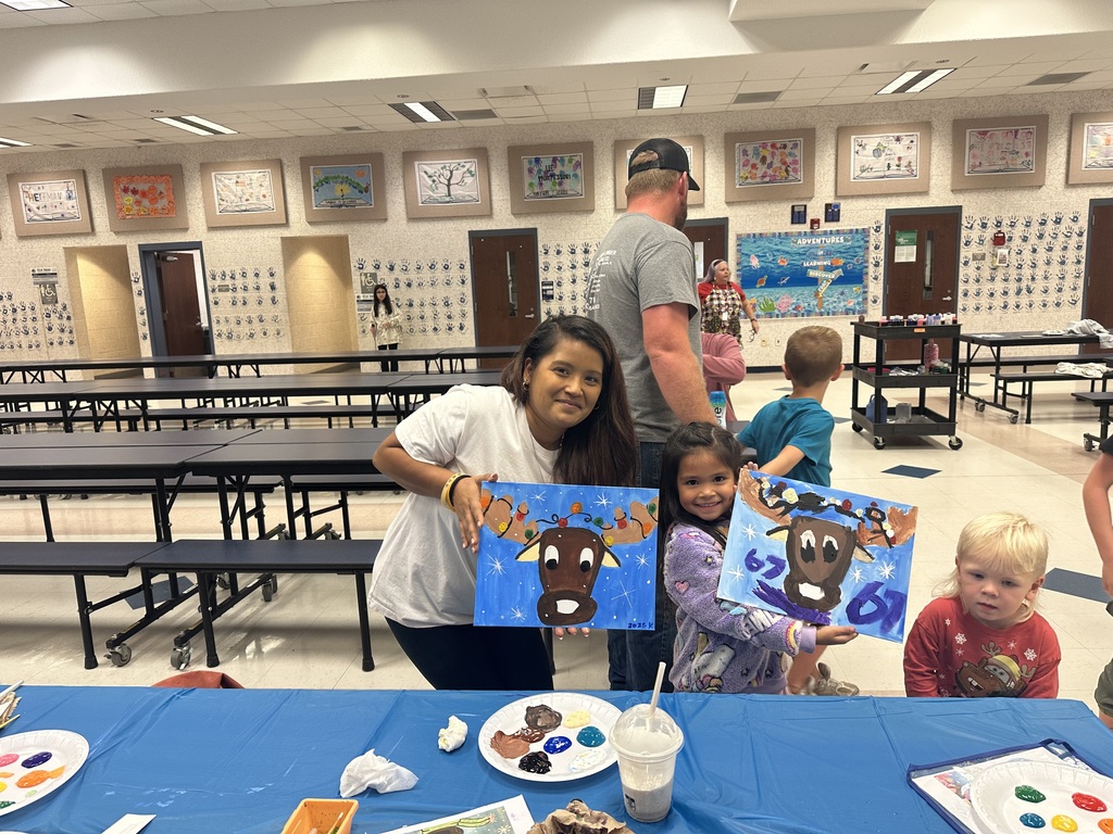 ❤Yippy Skippy Alert!❤ We had an amazing time with Mrs. Pickman and our artists for Family Paint🎨 Night!  Thanks bunches to our SPC families who were able to come support our Art Program !