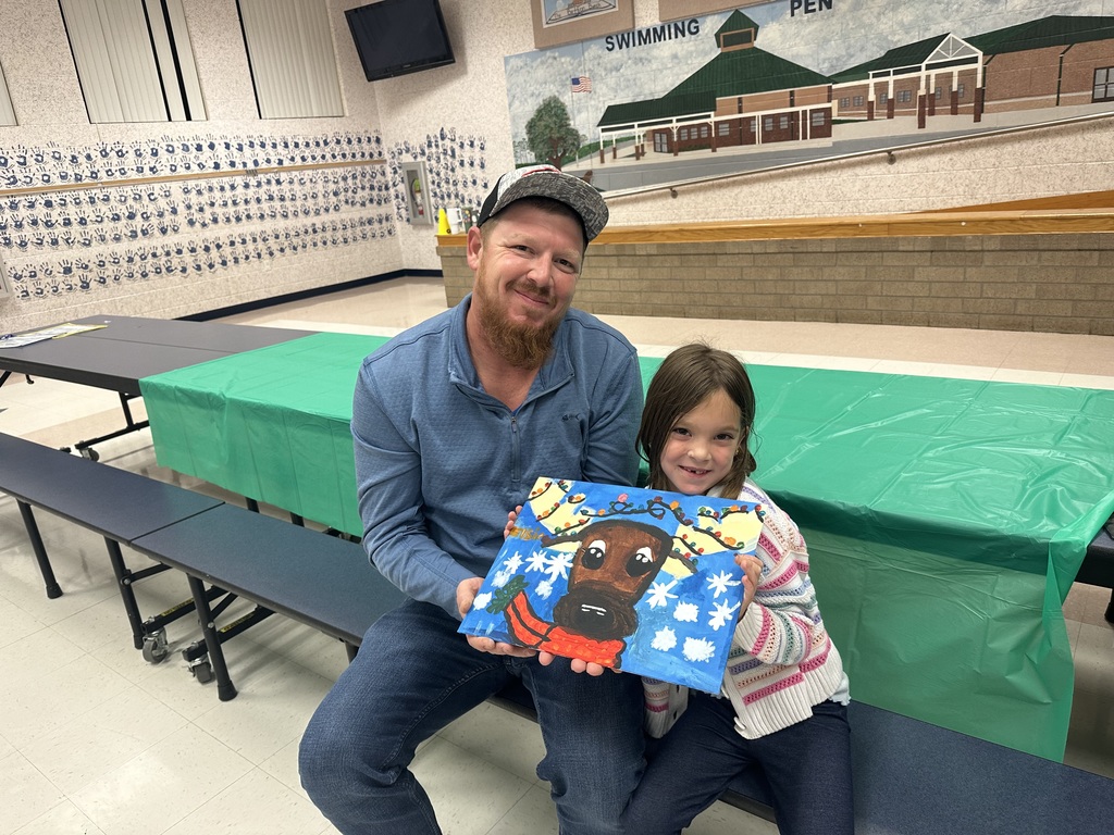 ❤Yippy Skippy Alert!❤ We had an amazing time with Mrs. Pickman and our artists for Family Paint🎨 Night!  Thanks bunches to our SPC families who were able to come support our Art Program !