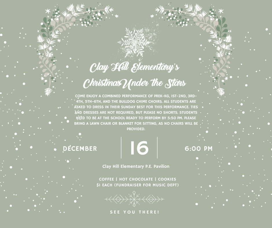 Christmas Under the Stars - Tuesday December 16 @ 6pm