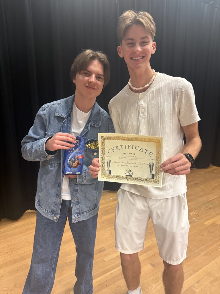 This past Friday night, our Panthers took the stage for the RHS Talent Show hosted by BETA Club, and what an incredible evening it was! From powerful vocals to energetic dance performances, our student performers truly shined and reminded us just how talented our Ridgeview community is. A huge thank you to our amazing BETA Club members and volunteers who worked behind the scenes to make this event such a success—you all knocked it out of the park! 🏆 Talent Show Winners: 🥇 1st Place: Emma Tinsley – Dance performance to “In Case You Don’t Live Forever” by Ben Platt 🥈 2nd Place: Ryan Centeno – Vocal performance of “My Way” by Frank Sinatra 🥉 3rd Place: Robert Petrosky, Stephan Hall & Ryan Centeno – Group performance to “Levitating” by Dua Lipa We are so proud of every student who performed and everyone who helped make the night unforgettable. This is Panther talent at its finest! 💙🐾