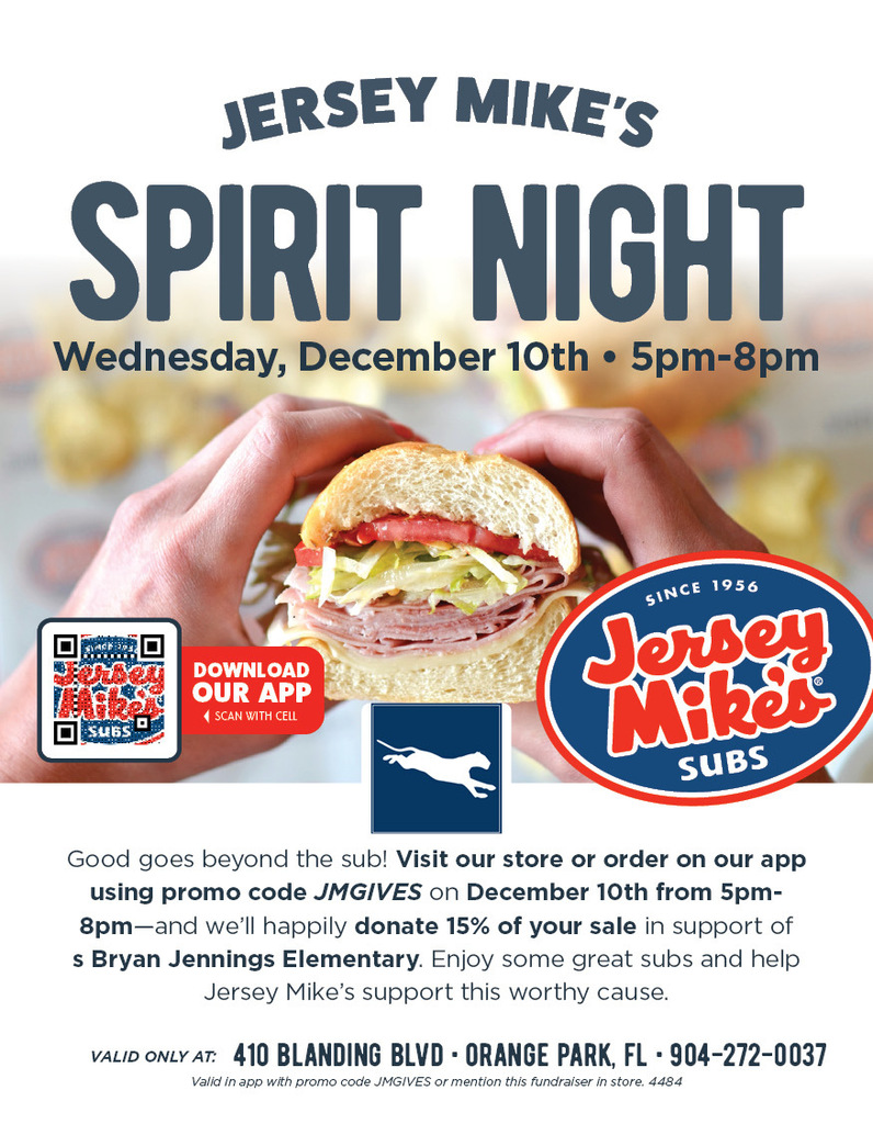 Jersey Mike's flyer