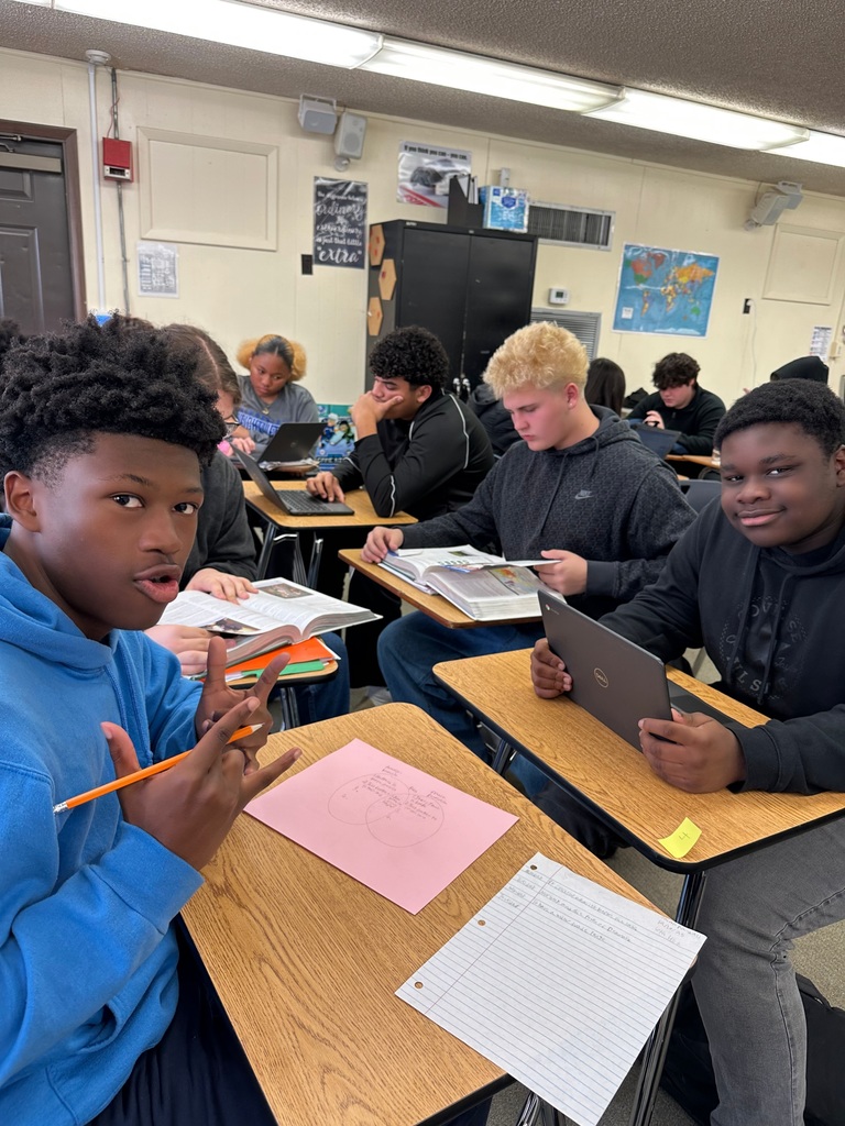 Ms. Sigona’s world history students dove into a powerful comparison of the American and French Revolutions. They began by using a Venn diagram to map out the causes, significant events, and outcomes of each revolution, while also identifying the key similarities between the two. From there, they tackled higher-level questions that pushed them beyond basic facts and into deeper analysis and reasoning. The activity helped students explore not just what happened, but why these revolutions unfolded differently and how both helped shape the modern world.