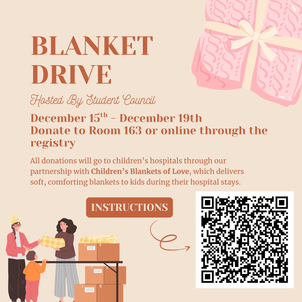Blanket Drive Flyer