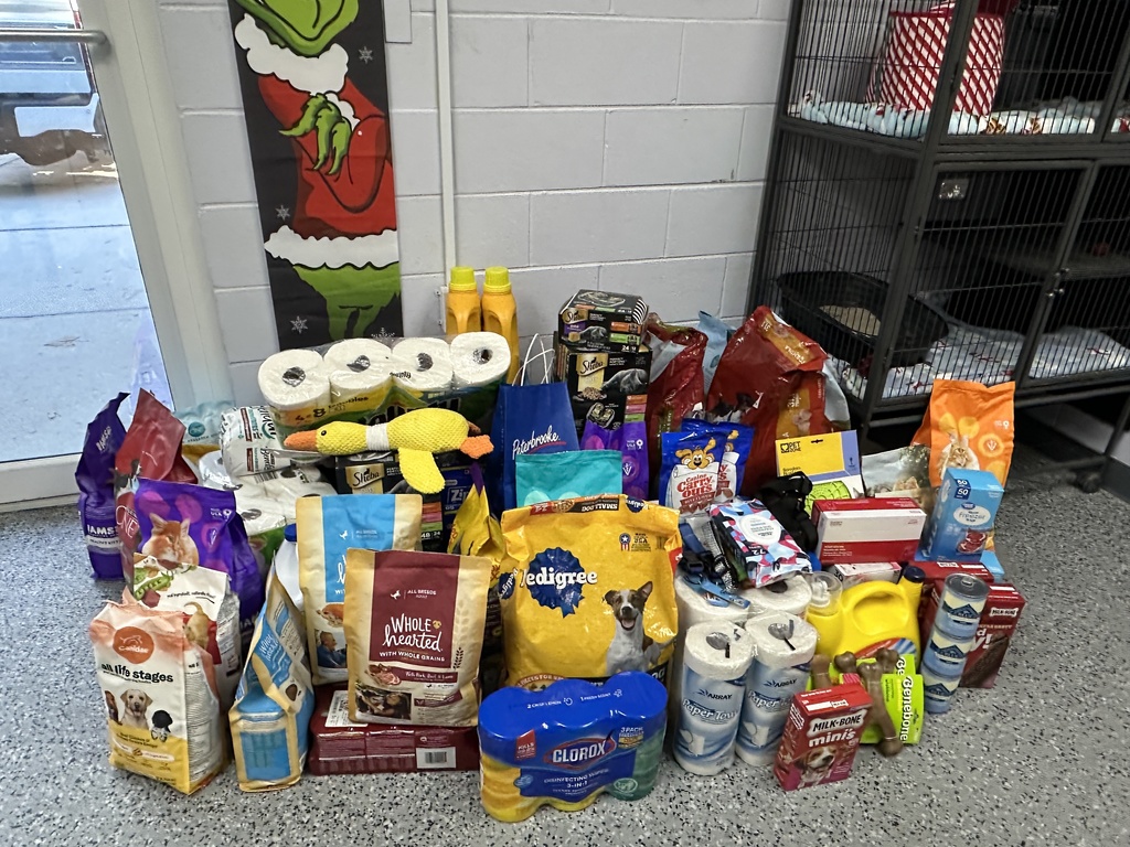 Pet Supply Donations