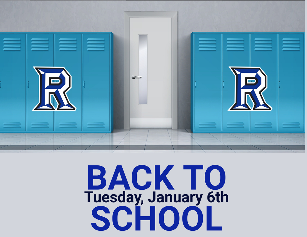 We’re excited to welcome students back to campus on Tuesday, January 6th as we kick off the new semester. We hope everyone enjoyed a restful and joyful winter break—now it’s time to refocus, reconnect, and finish the year strong. We can’t wait to see our hallways full again. Let’s make it a great start back!