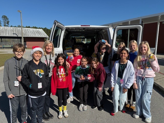 Jets Leadership Academy Canned Food Drive