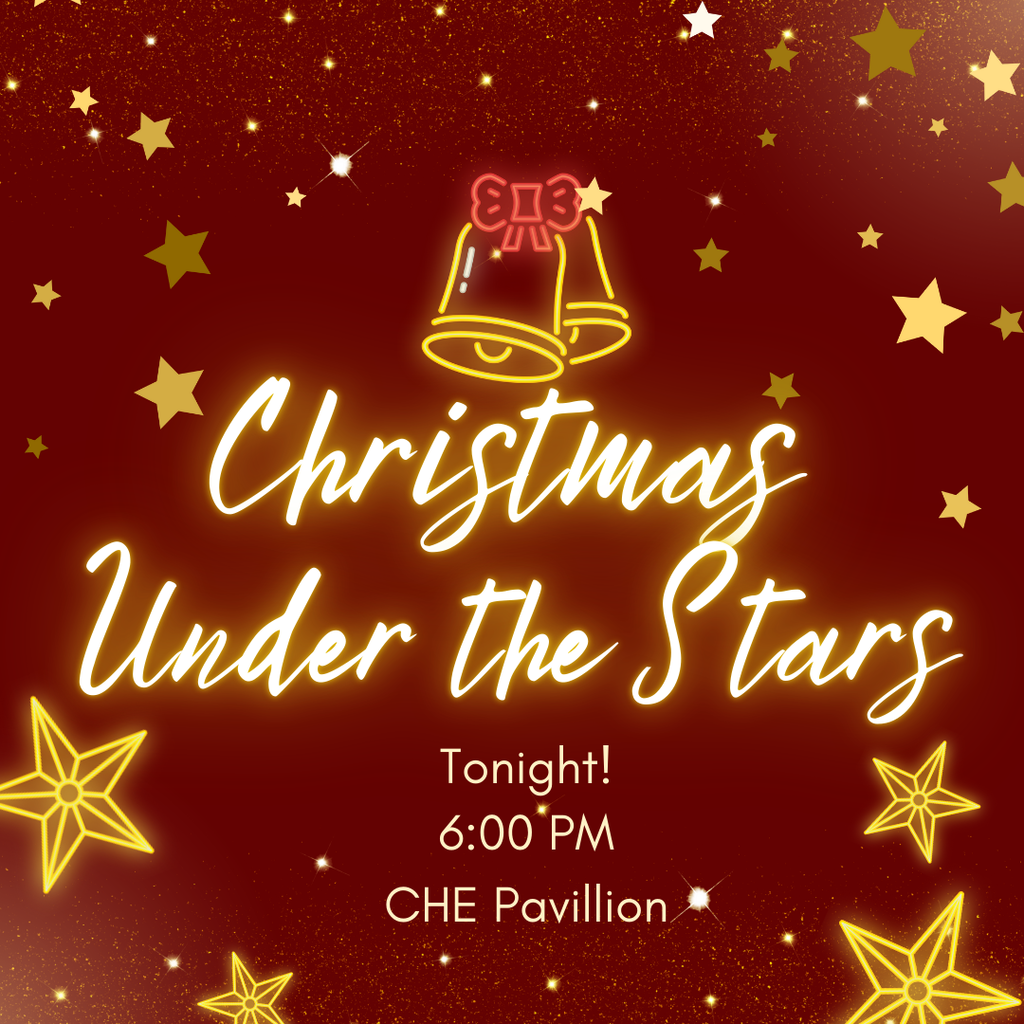 Dark Red and Neon Yellow Merry Christmas Instagram Post