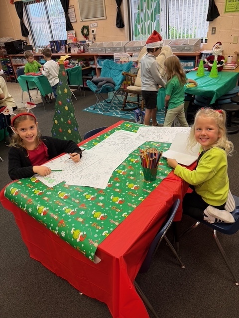 1st Grade Grinch-mas Party